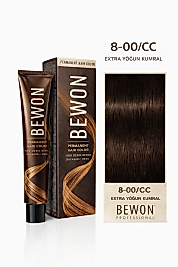 BEWON SAÇ BOYASI 100 ML (8-00/CC YOĞUN AÇIK KUMRAL)