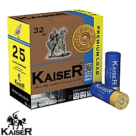 KAISER 12 Cal. 32 G. No 5 Av Fişeği