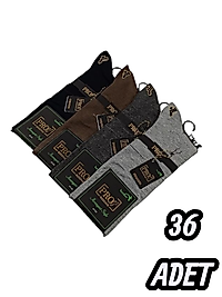 Erkek Pro Bambu Çorap 36 Adet