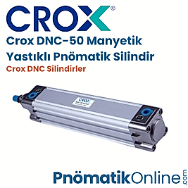 Crox DNC-50 Manyetik Yastıklı Pnömatik Silindir