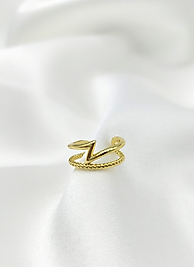 Zikzak Model Çelik Ear Cuff (kıkırdak küpe)