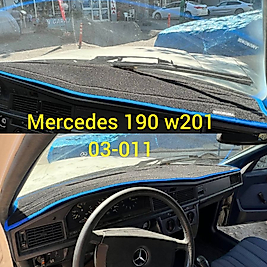 Mercedes E190 W201 Konsol Torpido 3D Koruma