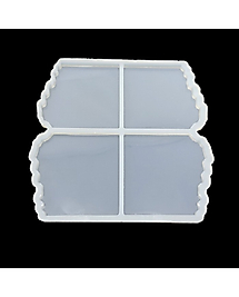 Dörtlü Bardakaltı Kalıp - Reçine Epoksi Kalıp -ÇB4