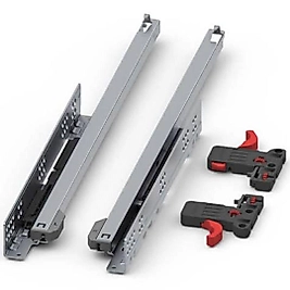 Samet Smart Slide Kısmı Ray 50 cm ( Mandal dahil ) Koli 12 Takım