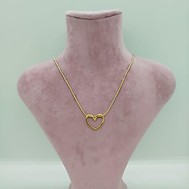 Kalp Gold Kolye
