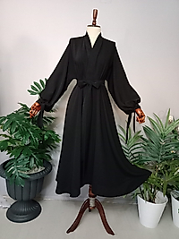 Abaya Medine İpeğinden Özel Tasarım.