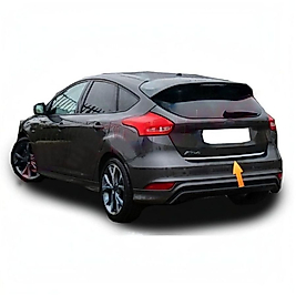 Ford Focus 3 Hatchback Krom Bagaj Alt Çıta (formlu) 2015-2017 ve Arası P.Çelik