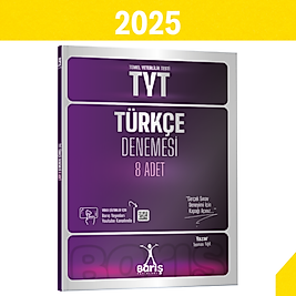 Barış Yayınları TYT Türkçe Denemesi 8 Adet 2025