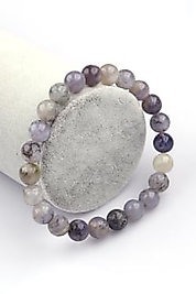 İyolit Doğal Taş Bileklik 8 mm Küre