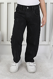 BASKILI KOT PANTOLON %100 PAMUK