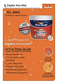 Marshall Sil-Pak İç cephe Boyası 7,5 Lt