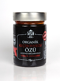 SAYGIN ORGANİK KEÇİBOYNUZU ÖZÜ 400 GR KAVANOZ