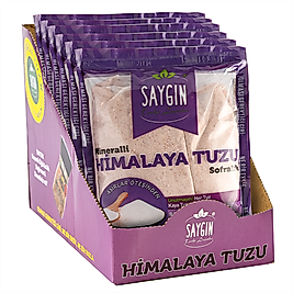 SAYGIN HİMALAYA TUZU 500 GR. SOFRALIK 6'LI PAKET