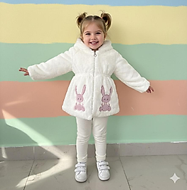 Tavşan detaylı peluş