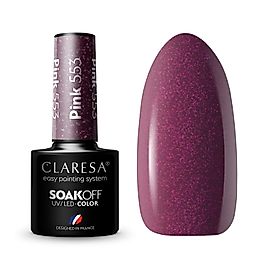 Claresa Pink 553 Kalıcı Oje | 5gr | Polonya 2025 Üretimi En Yüksek Kalitede Kalıcı Oje