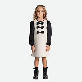 Kız Çocuk İkili Siyah Elbise