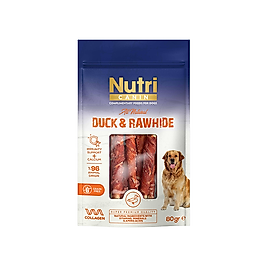 Nutri Canin Ördek Eti Sarılı Köpek Ödül Kemiği (80 g)