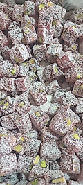 Antep Fıstıklı Narlı Çiftte Kavrulmuş Lokum 500 GR