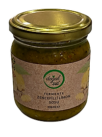 Fermente Zencefilli Limon Sosu