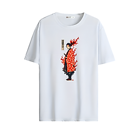 Anime Karakter Tarzı Baskılı Oversize Unisex Tişört
