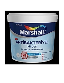 Marshall Antibakteriyel Hijyen Silinebilir İç Cephe Boyası 2.5Lt