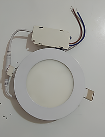 GOLDX ZE734 6W SIVA ALTI YUVARLAK 6500K LED PANEL ARMATÜR