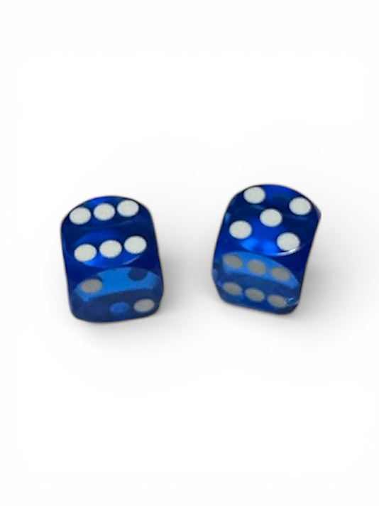 Blue Backgammon Precision Dice