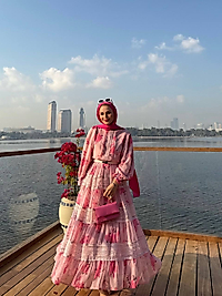 Dantel İşleme Pembe Etekli Takım