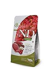 N&D Quinoa Urinary Ördek Etli Kinoalı Kızılcıklı Yetişkin Kedi Maması 1,5Kg