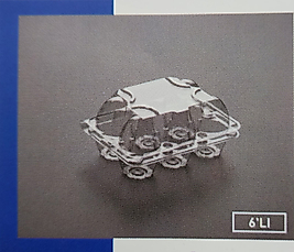 Plastik Yumurta Kabı 6 Adet