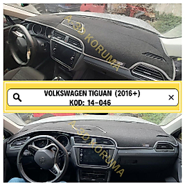 Volkswagen Tiguan 2007+ Konsol Torpido 3D Koruma