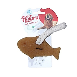 Natura Doğal Kauçuk Balık Köpek Çiğneme Oyuncağı