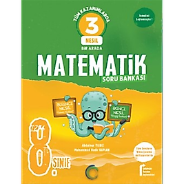 8. Sınıf 3 Nesil Matematik Soru Bankası