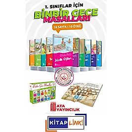 Binbir Gece Masalları 1.sınıflar için 10 öykü 16 sayfa Ata Yayıncılık