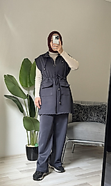 Antrasit Yelekli Scuba Takım