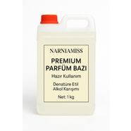 Narniamiss Premium Parfüm Bazı – Hazır Kullanım (Denatüre Alkol Karışımı), 1 kg