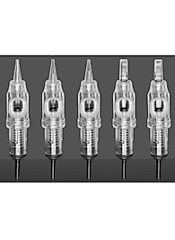 5 Adet 7 Liner Nouveu Rosevelt Tarzı Cihazlar İçin Uygun Klipsli Kalıcı Makyaj &Dövme İğnesi