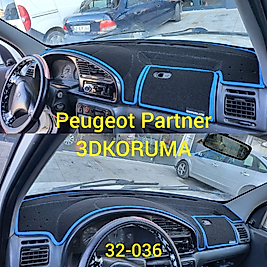 Peugeot Partner Konsol Torpido 3D Koruma