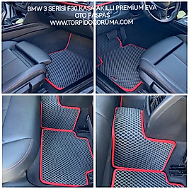 Bmw 3 Serisi F30 Kasa Akıllı Premium Eva Oto Paspas (Aksesuarlar Fiyata Dahil Değildir)