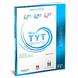 345 - TYT 10 lu Matematik Deneme - 2025 ÜçDörtBeş Yayıncılık, 345