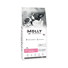 Molly Mini Starter Mother & Baby Tavuk Etli & Yaban Mersinli Yavru Köpek Maması (2 kg)