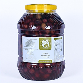 MİLAS YÖRESİ DOĞAL SALAMURA ÇİZİK AL YANAK ZEYTİN 3 KG