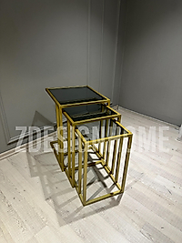 ZDESIGNHOME GOLD C SEHPA  (FÜME CAM)