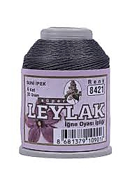 8421 - leylak suni ipek 20gr oya ipi