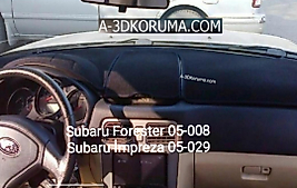 Subaru İmpreza 1997 - 2002 Konsol Torpido 3D Koruma