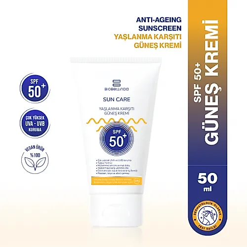 Biobellinda Yaşlanma & Leke Karşıtı Güneş Kremi +50 Spf 50 Ml