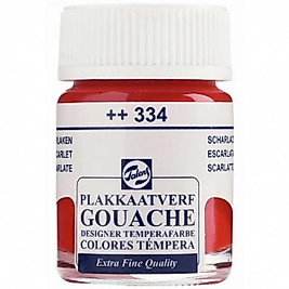 Talens Guaj Boya 50 ML 334 - Scarlet