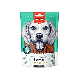 Wanpy Yumuşak Kuzu Eti Dilimleri Köpek Ödülü 100 g