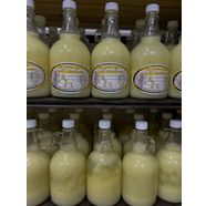 (CAM ŞİŞE 4 LT) %100 Taşköprü Sarımsağı ve Aşısız Limonlu SARLİM Sarımsak Limon Kürü