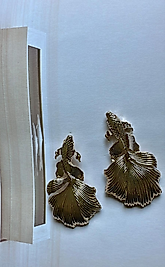 Yelpaze Balığı Özel Tasarım Küpe